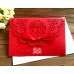 Chinese Style Invitation Card Wedding Decoration Laser Cut Iridescent Paper